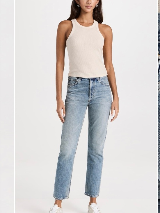 Citizens Of Humanity Denim - Citizens Of Humanity Light Blue Straight Leg Jeans